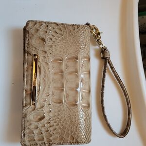 Brahmin Debra wallet in Shortbread